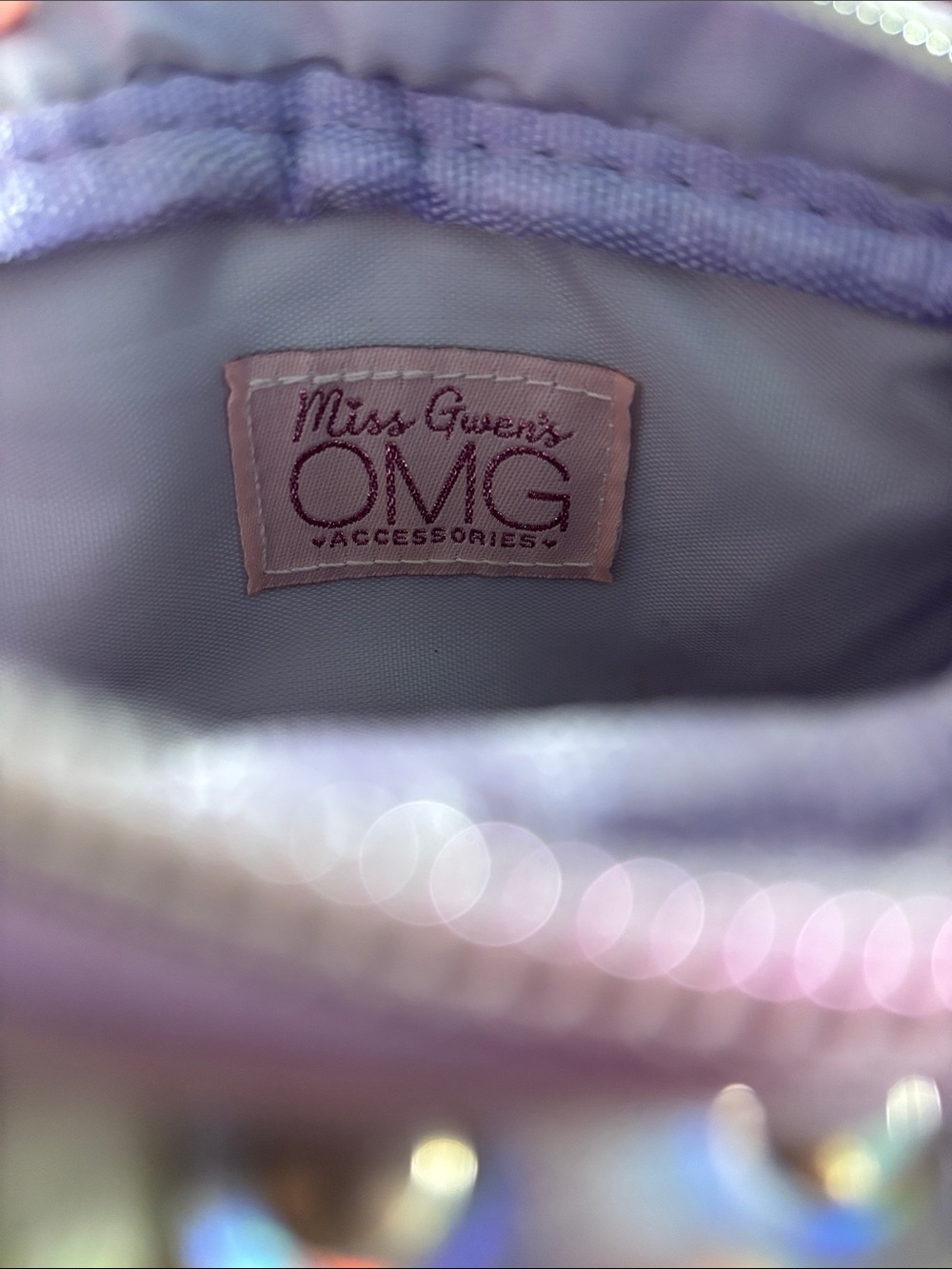 Miss Gwen’s OMG Unicorn Flower Crown Crossbody bag Faux Fur - Picture 4 of 5